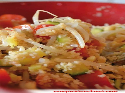 Couscous aux pousses de soja