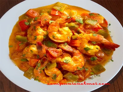Crevettes à l'équatorienne