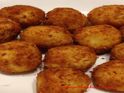 Croquettes riz et mozzarella
