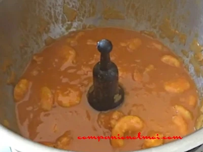 Curry de crevettes