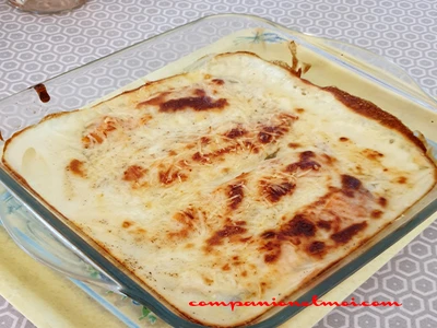 Endives béchamel à la truite fumée