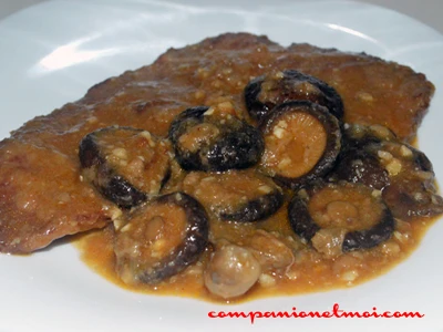 Filet de boeuf aux champignons