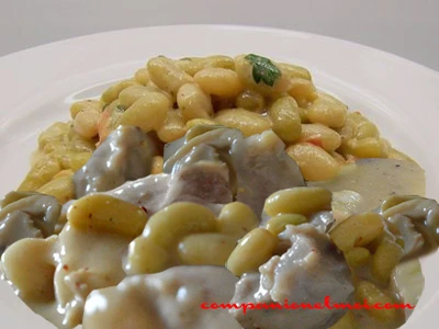 Filet de porc aux flageolets