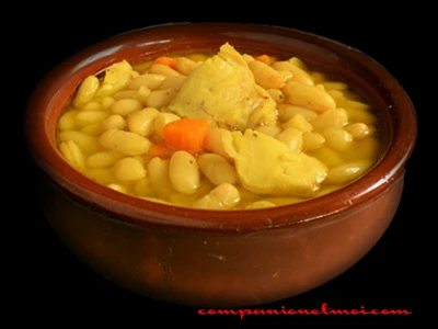 Filets de merlu et haricots blancs