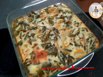 Flan de légumes d'été