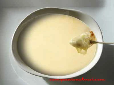 Fondue à la cancoillotte