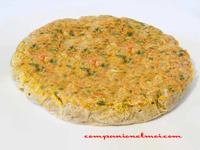 Frittata de légumes à la vapeur