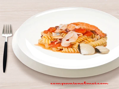 Fusilli aux fruits de mer