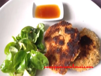 Galettes coréennes de thon