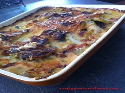 Gratin courgettes pommes de terre