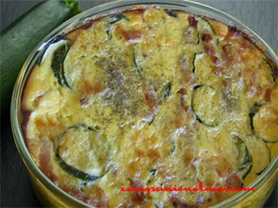 Gratin de courgettes à la crème