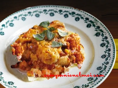 Gratin sud-africain à la semoule de maïs