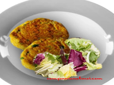 Hamburger de pois chiches