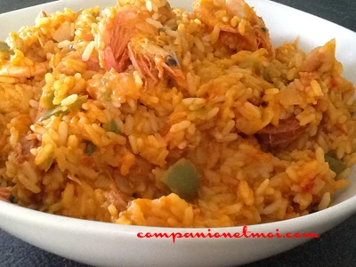 Jambalaya aux crevettes