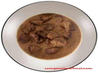 Joue de porc en sauce