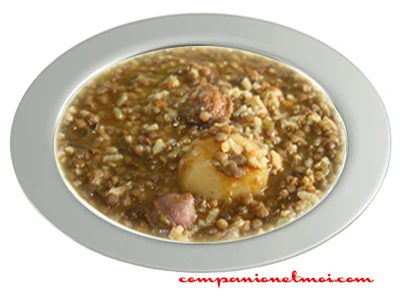 Lentilles à la castillane