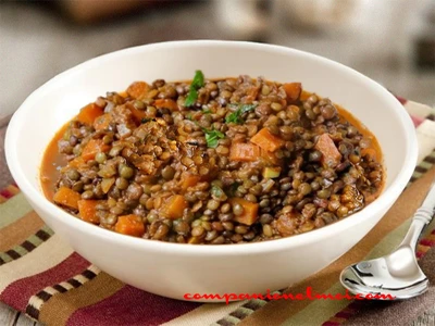 Lentilles à la marocaine