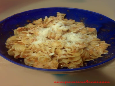 Macaroni sauce tomate et poulet