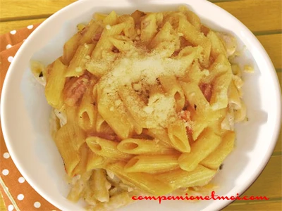 Macaronis à la saucisse