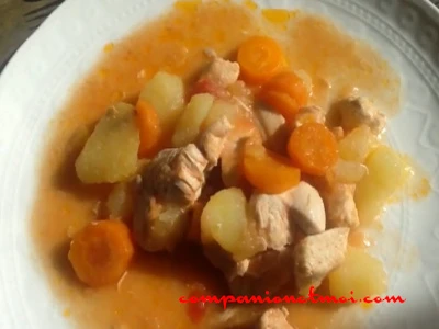 Mijoté de poulet au citron