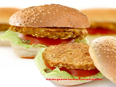 Mini-hamburgers vegan au potiron