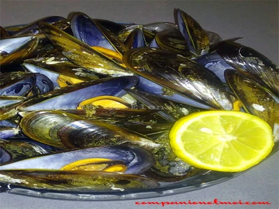 Moules au citron