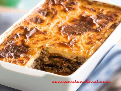 Moussaka grecque