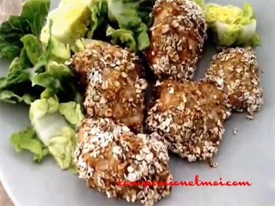 Nuggets de poulet aux céréales