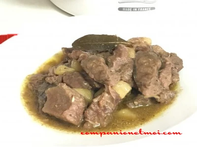 Paleron de bœuf à l'ail