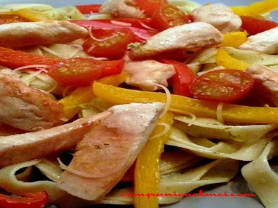 Pâtes au poulet