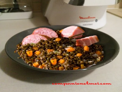 Petit salé aux lentilles