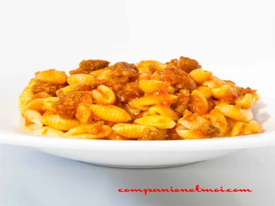 Petits gnocchis de sardaigne à la sauce tomate