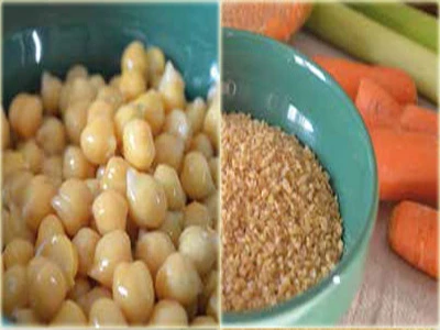 Pois chiches au curry