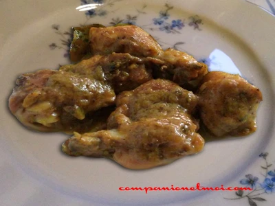 Poulet à l'ail