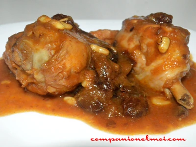 Poulet à la catalane