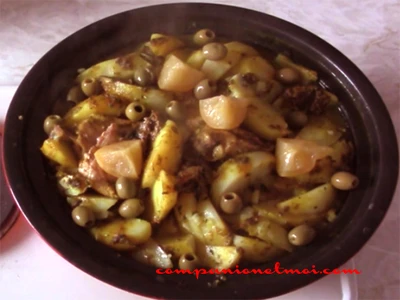 Poulet comme un tajine