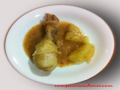 Poulet pommes de terre
