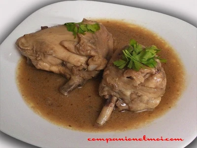 Poulet sauce à l'ail