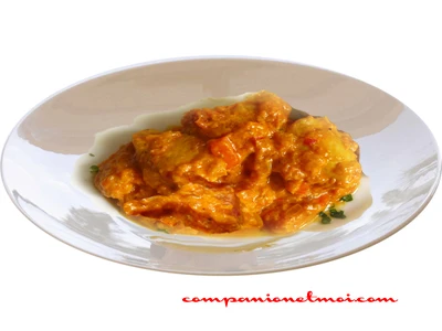 Poulet sauce coco à la colombienne