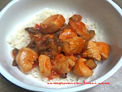 Poulet sauce tamari