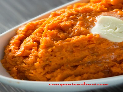 Purée de carottes à l'orange