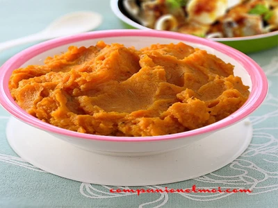 Purée kumara de patates douces