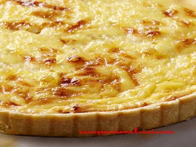 Quiche au fromage de maredsous