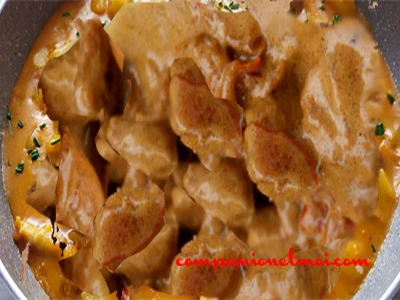 Ragout de dinde au paprika