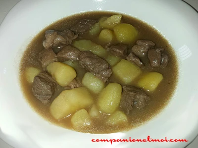 Ragout de porc pommes de terre