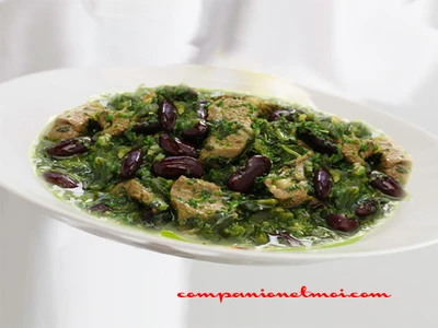 Ragout iranien aux herbes fraiches