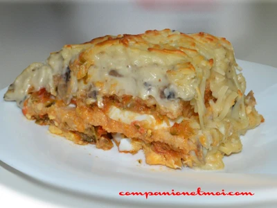 Ratatouille sauce béchamel