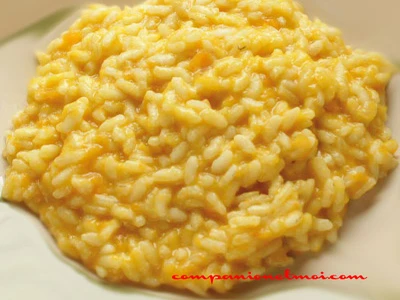 Risotto au potiron