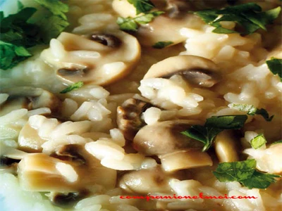 Risotto aux champignons