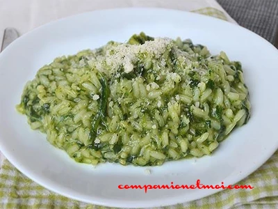 Risotto aux épinards